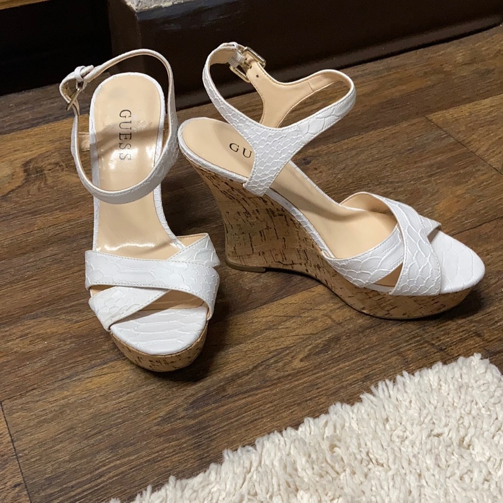 Guess wedge heels